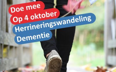 HERINNERINGSWANDELING MAAKT DEMENTIE BESPREEKBAAR